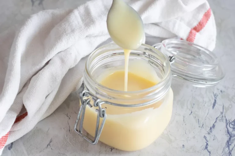 Leche condensada casera sin azúcar